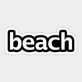 Beach Sticker